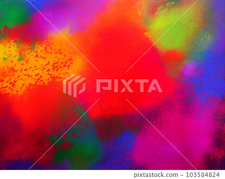 用原色繪製的抽象彩色背景 用原色繪製的抽象彩色背景 103584824