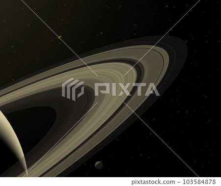 Rings of the planet Saturn. 103584878