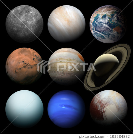 Isolated set of planets in the Solar system. Isolated set of planets in the Solar system. 103584882