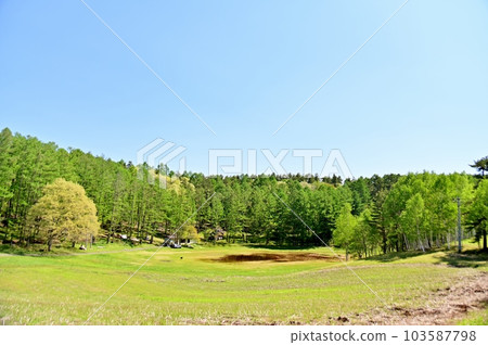 Distant view of the Nakayama Kogen campsite 103587798