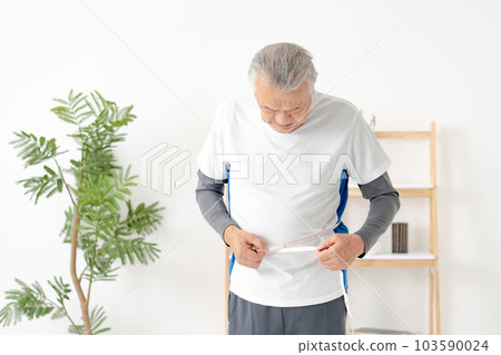 老人運動服飲食胃 103590024