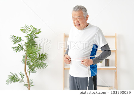 老人運動服飲食胃 103590029