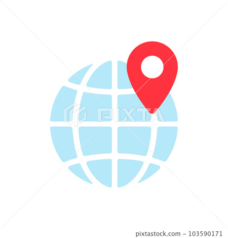 旅行、海外旅行、商務旅行矢量圖標說明（象形圖） 103590171