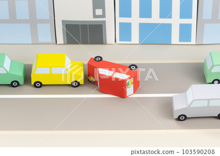 Paper Craft Image Aged Driver 103590208