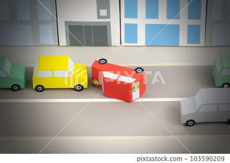 Paper Craft Image Aged Driver 103590209