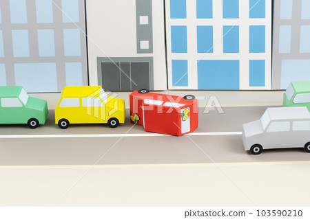 Paper Craft Image Aged Driver 103590210