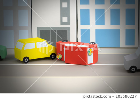 Paper Craft Image Aged Driver 103590227