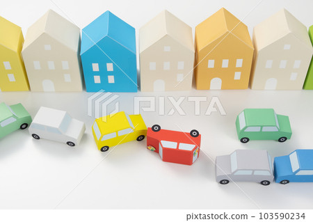 Paper Craft Image Aged Driver 103590234