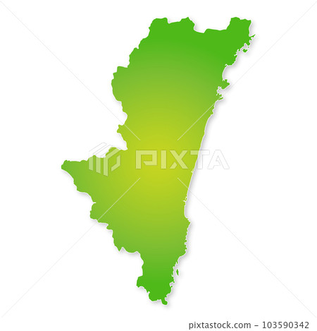 Miyazaki Prefecture Map Miyazaki Prefecture Map 103590342