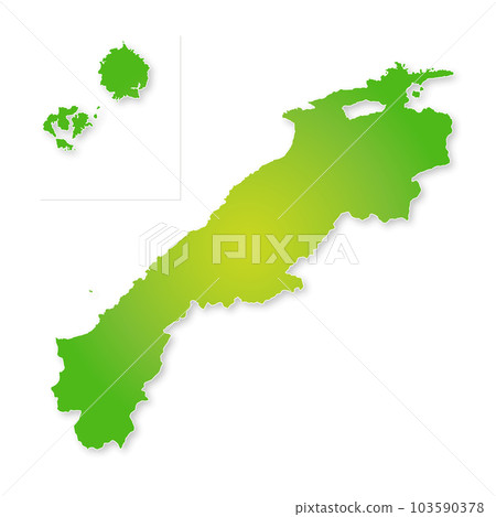 Shimane Prefecture Map Shimane Prefecture Map 103590378