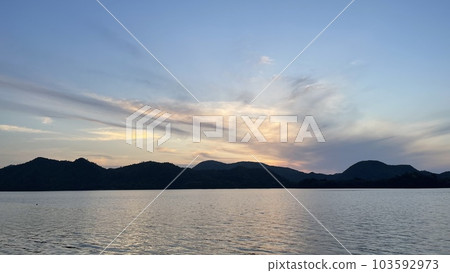 山陰海岸國立公園 久美浜灣的美麗夜景 103592973