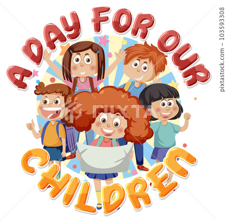 Isolated children's day icon 103593308