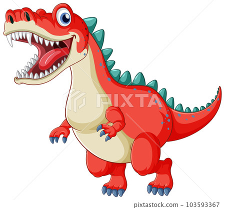 Fairy tail dinosaur cartoon character 103593367