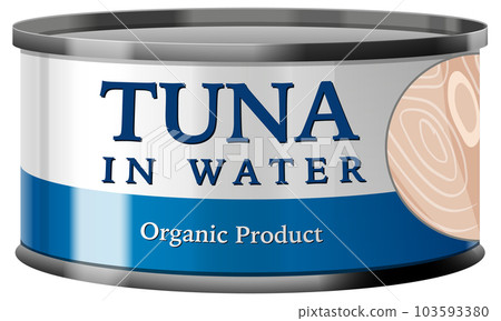 Tuna Fish in Tin Can Vector Tuna Fish in Tin Can Vector 103593380