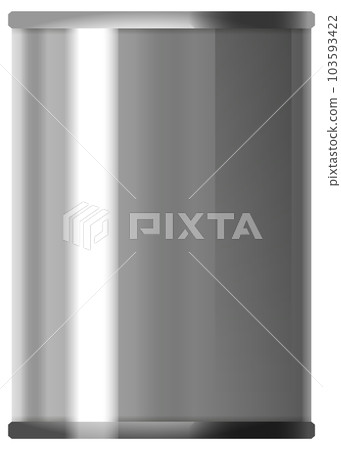 Blank Empty Can Template Isolated on White Background 103593422