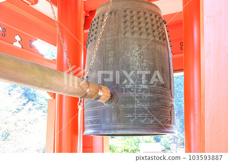 Mount Hiei, the bell tower of the eastern tower of Enryakuji Temple Mount Hiei, the bell tower of the eastern tower of Enryakuji Temple 103593887