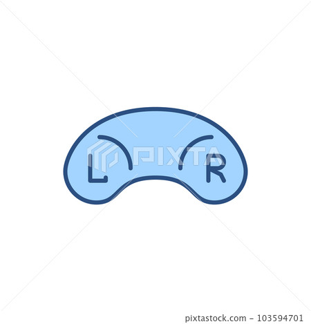 Contact Lenses Case related vector icon. 103594701