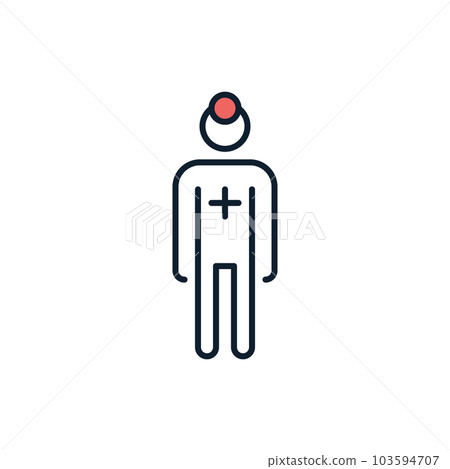 Doctor related vector icon. 103594707