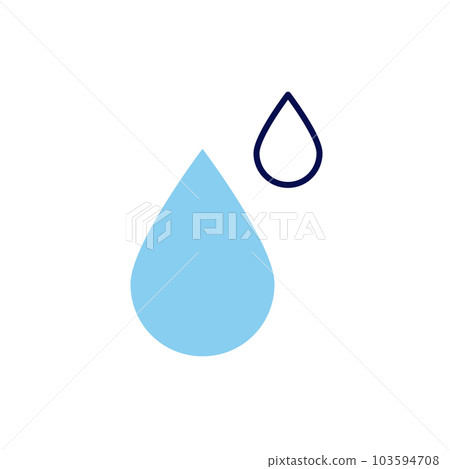 Drop Vector Icon Drop Vector Icon 103594708