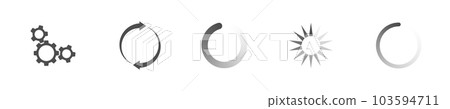 Download sign set. Load icons set. Load system. Data load. Loading bar. Froze computer. Vector stock illustration. Vector illustration Download sign set. Load icons set. Load system. Data load. Loading bar. Froze computer. Vector stock illustration. Vector illustration 103594711