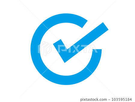check circle blue check circle blue 103595184