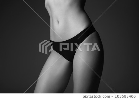 Woman in Underwear. Sexual Beautiful body Girl 103595406