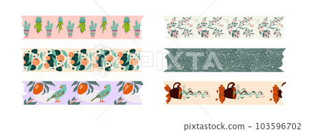 Scrapbook craft cute paper tape adhesive sticker Scrapbook craft cute paper tape adhesive sticker 103596702