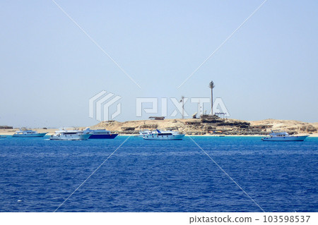 view from sea boat 103598537