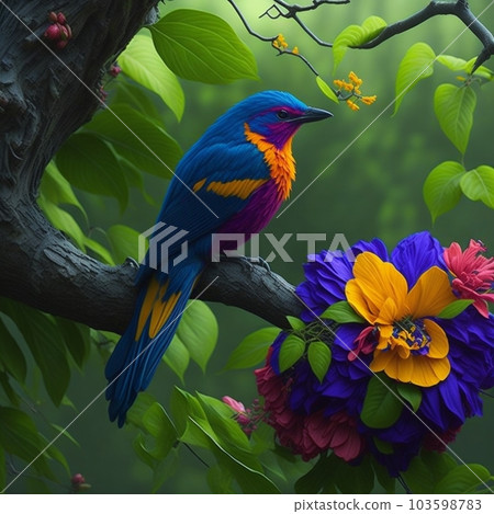 稀有藍鳥:叢林中的生活 稀有藍鳥:叢林中的生活 103598783