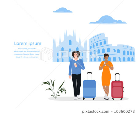 People Travel Tourist Italy Europe Summer Holiday 103600278