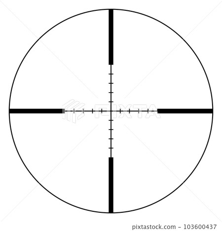 簡單的目標或範圍圖標 簡單的目標或範圍圖標 103600437