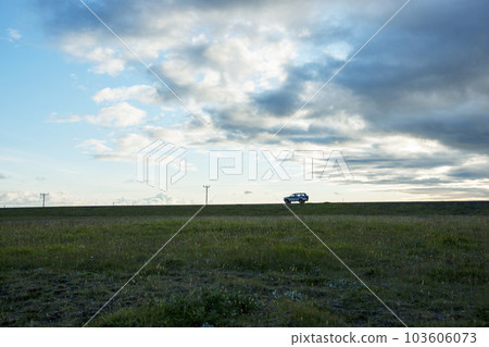 european country road european country road 103606073