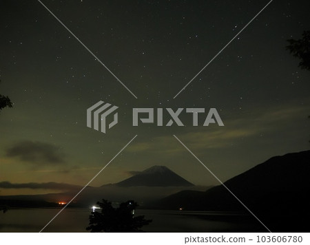 山梨縣：5 月從 Kouan Campsite 看到的星空和富士山 103606780