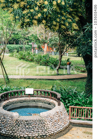 Jiaoxi Hot Springs Park in Jiaoxi, Yilan County, Taiwan 103608486