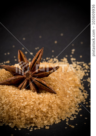 tropical brown sugar, anise tropical brown sugar, anise 103609936
