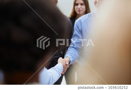 training or coaching people in a room with of happy persons. Seminar, Work Shop and Meeting Concept training or coaching people in a room with of happy persons. Seminar, Work Shop and Meeting Concept 103610252