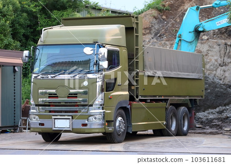 Dump truck image Dump truck image 103611681