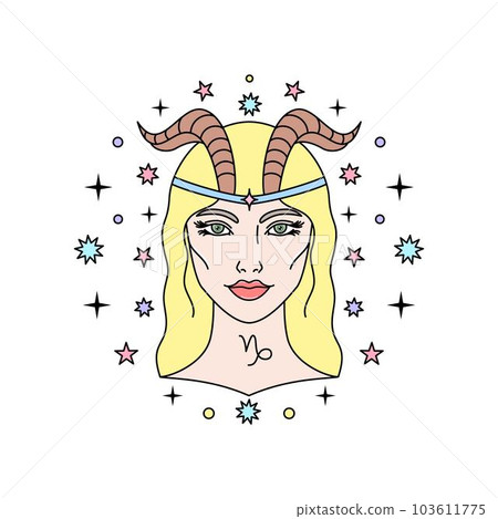 Capricorn zodiac sign 103611775