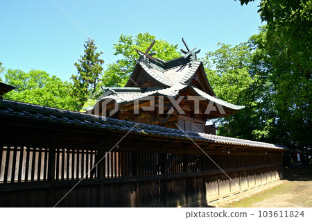 埼玉縣深谷市東部的熊野神社 103611824