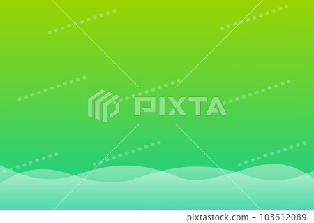 波漸變背景綠色 103612089