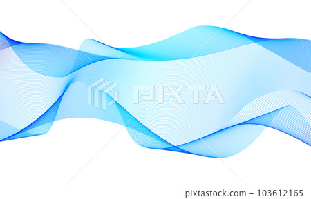 Blue line wave background. Blue line wave background. 103612165