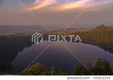 Telaga Menjer or Lake Menjer in Wonosobo, Central java, Indonesia Telaga Menjer or Lake Menjer in Wonosobo, Central java, Indonesia 103612245