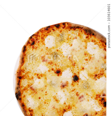 Quattro formaggio - italian pizza with four sorts of cheese 103614601