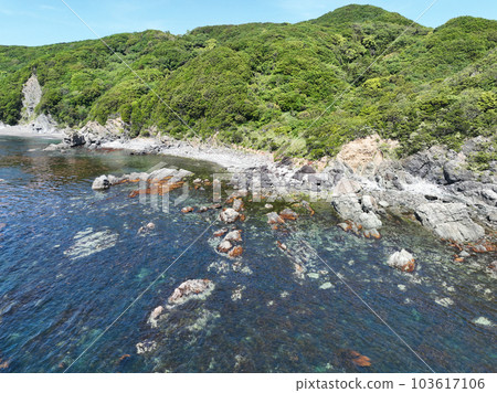 Ikata Town, Ehime Prefecture Former Cape Refinery Site Coastal scenery 103617106