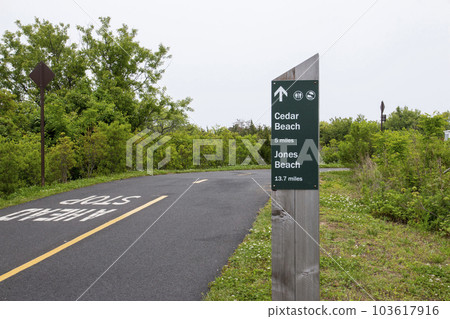 Long Island bike path to Jones Beach from Captree State Park 103617916