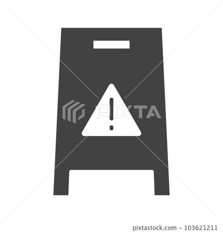 Wet Floor icon vector image. Wet Floor icon vector image. 103621211