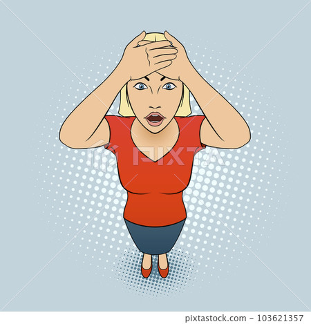 Woman Gesturing 103621357