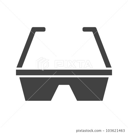 Safety Glasses icon vector image. 103621463