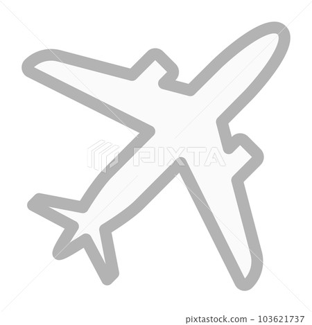 Airplane icon 103621737