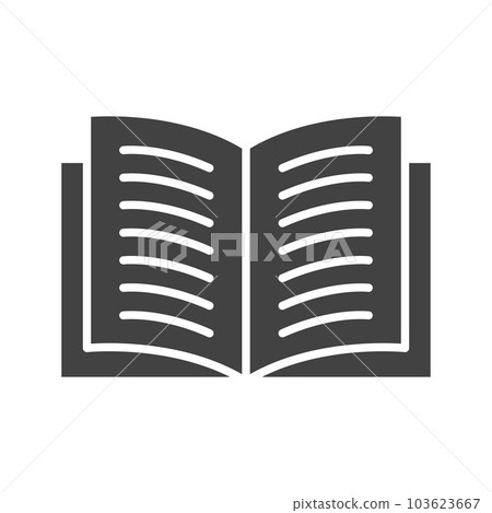 Open Book icon vector image. Open Book icon vector image. 103623667
